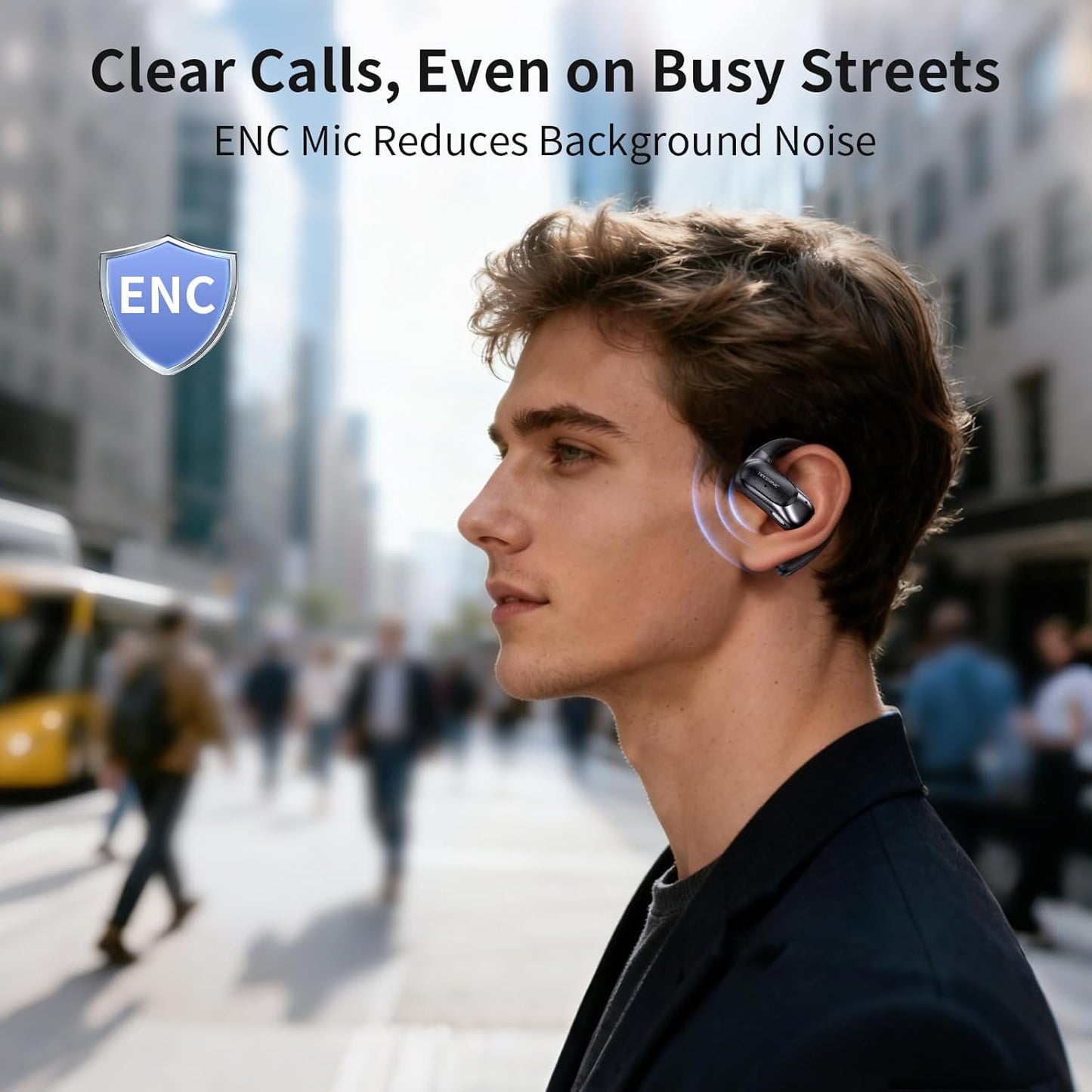 Auriculares con traducción AI, traducción de voz bidireccional en tiempo real, sin suscripción.