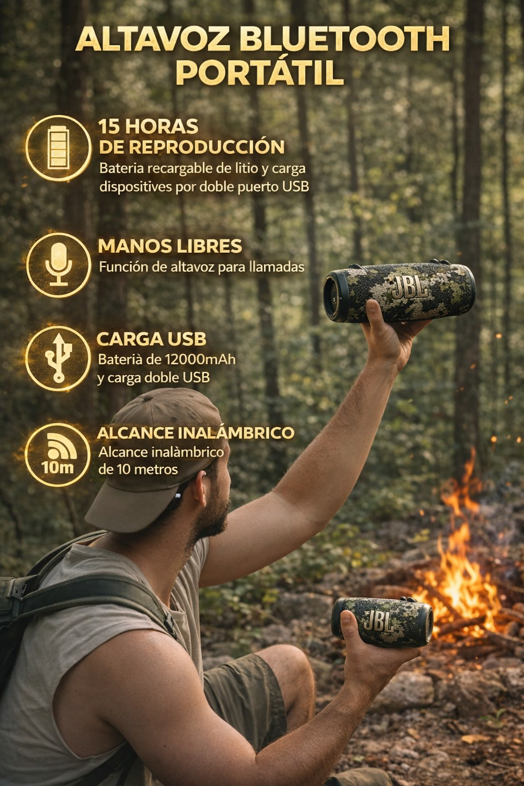 Parlante Bluetooth JBL