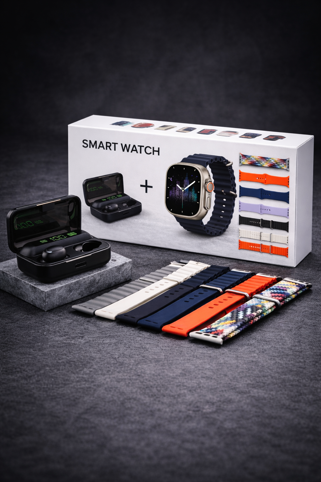 Combo SmartWatch Audifonos